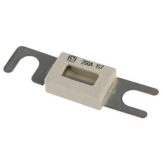 Littelfuse 200A White, Grey Fast Acting Ceramic Car Fuse 80V dc 157.5701.6201