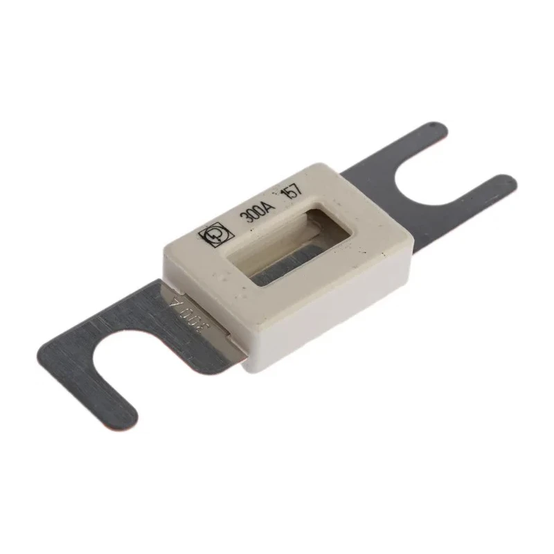 Littelfuse 300A White, Grey Ceramic Fast Acting Car Fuse 48V DC 157.5701.6301