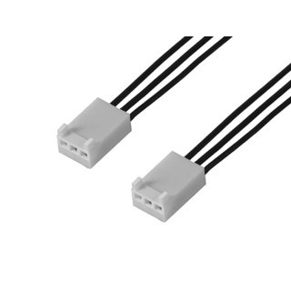 Molex Wire to Board Cable 3 Way Female KK 254 to 3 Way Female KK 254, Nylon Jacket, Neutral White, 300mm 2177961032