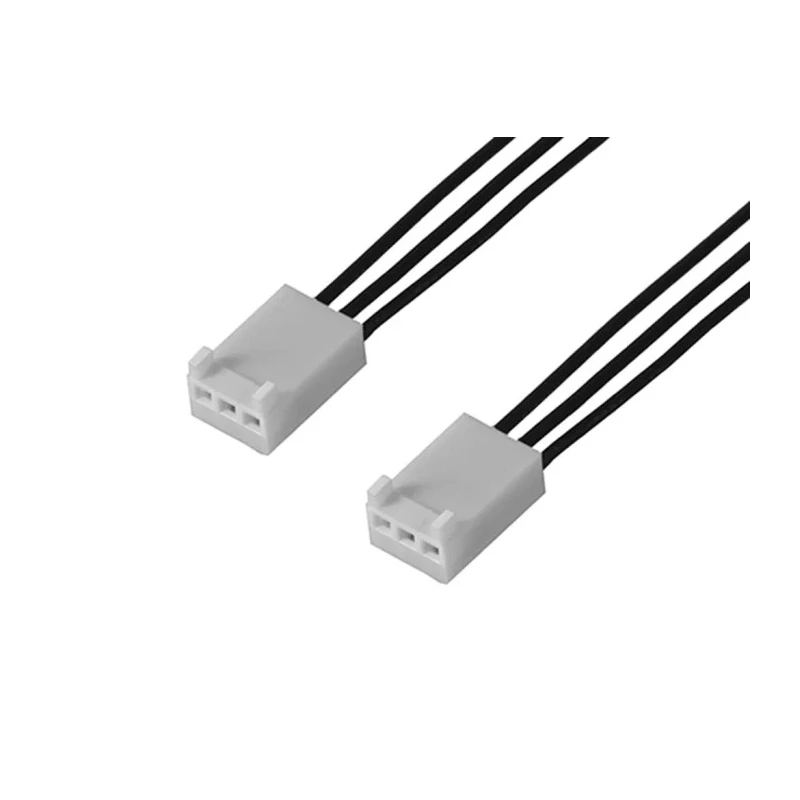 Molex Wire to Board Cable 3 Way Female KK 254 to 3 Way Female KK 254, Nylon Jacket, Neutral White, 300mm 2177961032