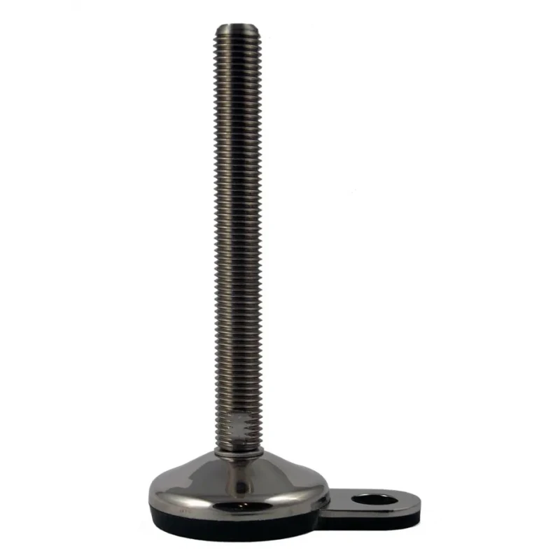 RS PRO Stainless Steel Adjustable Foot M24 Thread Size 100 mm Base Diameter 1500 kg Static Load Capacity 224-5798