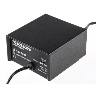 Mascot AC/DC Adapter 3-Pin (UK) 250V AC Output 2 A, 5 V 8937000072
