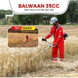 Balwaan BX-35 Pro Side Pack Brush Cutter, 35cc