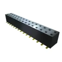 Samtec TLE Series Straight Surface PCB Socket 8-Contact 2 Row 2 mm Pitch Solder TLE-104-01-G-DV-P-TR