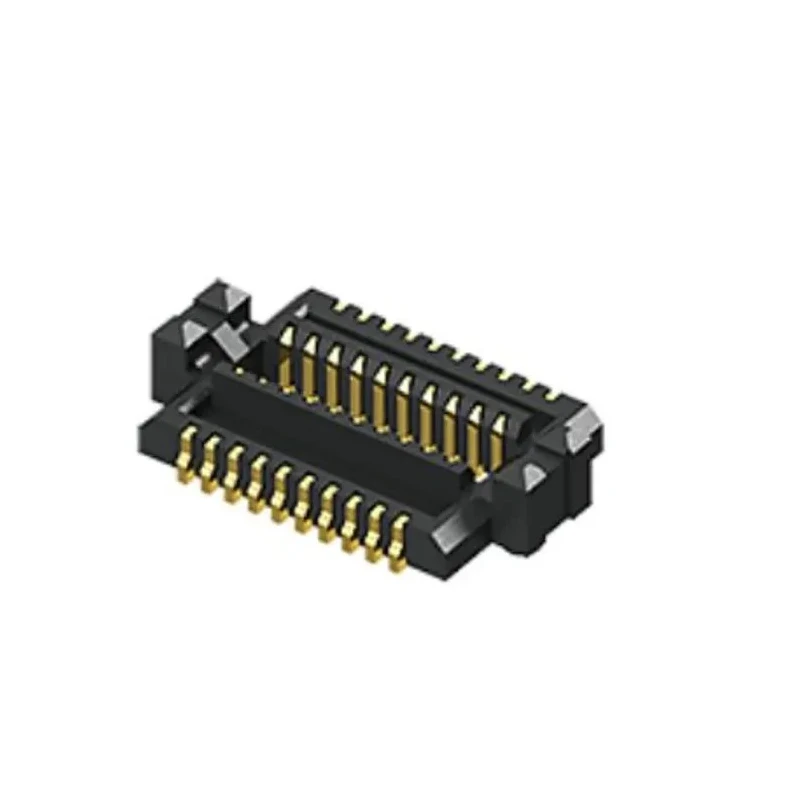 Samtec PCB Header 20 Contacts 0.5 mm Pitch 2 Row Horizontal Surface Mount TLH-010-0.50-G-D-A-K