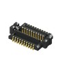 Samtec PCB Header 20 Contacts 0.5 mm Pitch 2 Row Horizontal Surface Mount TLH-010-0.50-G-D-A-K