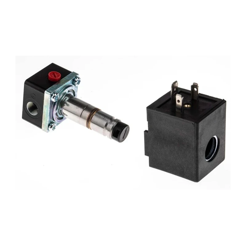 Norgren Pneumatic Solenoid Valve 3/2 Solenoid/Spring G 1/8 Zinc Alloy 24V DC 4.5W V04A486L-B623A