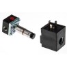 Norgren Pneumatic Solenoid Valve 3/2 Solenoid/Spring G 1/8 Zinc Alloy 24V DC 4.5W V04A486L-B623A
