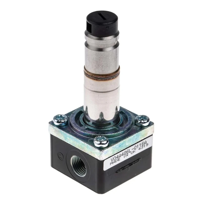 Norgren Pneumatic Solenoid Valve 3/2 Solenoid/Spring G 1/8 Zinc Alloy 24V DC 4.5W V04A486L-B623A