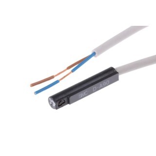 SMC D-A9 Series DIN Terminal Rail Direct Grommet Tie-Rod Band Terminal Mounted Reed Switch D-A90L