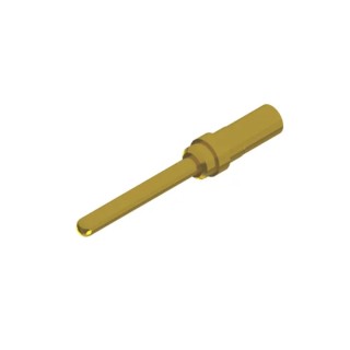 CONEC 131C1 Series 1 mm Male Crimp D-Sub Connector Contact Gold over Nickel Pin 24 AWG 131C15019X