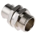 Adaptaflex Nickel-Plated Brass Conduit Fitting 20 mm Nominal Size, M20 Thread, IP40 Rating 7TCA296010R0074 S20/M20/B