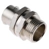 Adaptaflex Nickel-Plated Brass Conduit Fitting 20 mm Nominal Size, M20 Thread, IP40 Rating 7TCA296010R0074 S20/M20/B