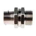 Adaptaflex Nickel-Plated Brass Conduit Fitting 20 mm Nominal Size, M20 Thread, IP40 Rating 7TCA296010R0074 S20/M20/B