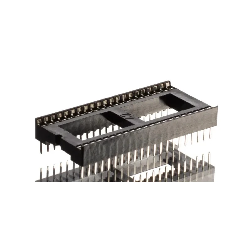 Winslow 1.77 mm Pitch Vertical 42 Way Through Hole Stamped Pin Open Frame DIL Socket 10A W3142/607TRC