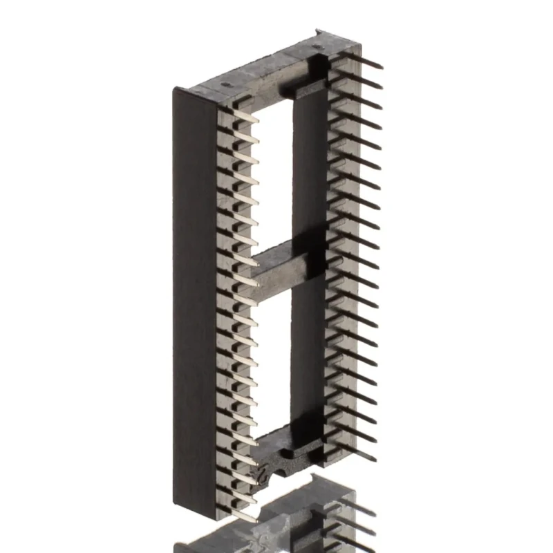 Winslow 1.77 mm Pitch Vertical 42 Way Through Hole Stamped Pin Open Frame DIL Socket 10A W3142/607TRC