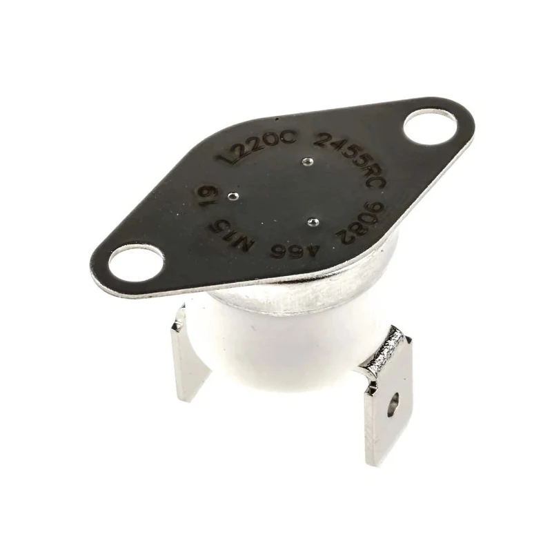 Honeywell Technologies Bi-Metallic Thermostat, 180°C Closing Temperature, 10A Contact Current, SPST 2455RC-90820466