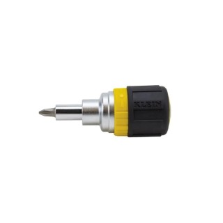 Klein Tools Phillips, Slotted, Nut Driver Ratchet Screwdriver 89mm Length Steel 32593
