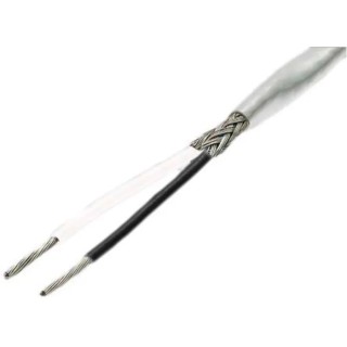 TE Connectivity SPEC 44 Series Data Cable 1 Pairs 2 Cores 100 m White Sheath Polyvinyl Fluoride 44A1121-18-0/9-9