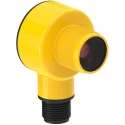 Banner Background Suppression Photoelectric Sensor Barrel Style 100 mm Detection Range PNP Output IP68 T18-2VPFF100IR-Q8