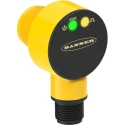 Banner Background Suppression Photoelectric Sensor Barrel Style 100 mm Detection Range PNP Output IP68 T18-2VPFF100IR-Q8