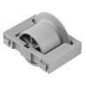 RS PRO Zinc Plated Steel Round Conveyor Roller 24 mm Diameter x 33.3 mm Length Flanged 150 N 229-9185