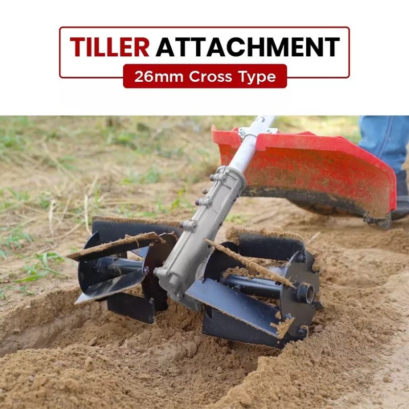 Buy Balwaan Tiller Attachment Cross Type 26MM 14 Inch