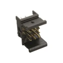 HARTING har-modular Series Straight Surface PCB Header 9 Contacts 2.54 mm Pitch 3 Row Shrouded 02539091102