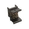 HARTING har-modular Series Straight Surface PCB Header 9 Contacts 2.54 mm Pitch 3 Row Shrouded 02539091102