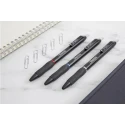Dymo Black Ink Pen Gel Ink, Rubber Grip, 0.7 mm Tip Size 2229108