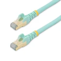 StarTech.com Cat6a Shielded Screened Stranded Copper Ethernet Cable, 10m, Light Blue PVC Jacket 6ASPAT10MAQ