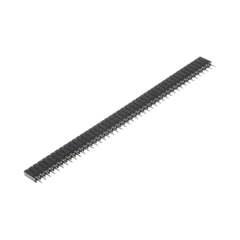 Stelvio Kontek MODUCOM Series Straight Through Hole PCB Socket 45-Contact 1 Row 2.54 mm Pitch Solder 613045156623