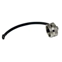 Amphenol Industrial 3 Pole Straight M16 Circular Connector Adapter 30V IP67 Threaded Male C09100U0001302