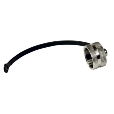 Amphenol Industrial 3 Pole Straight M16 Circular Connector Adapter 30V IP67 Threaded Male C09100U0001302