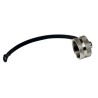 Amphenol Industrial 3 Pole Straight M16 Circular Connector Adapter 30V IP67 Threaded Male C09100U0001302