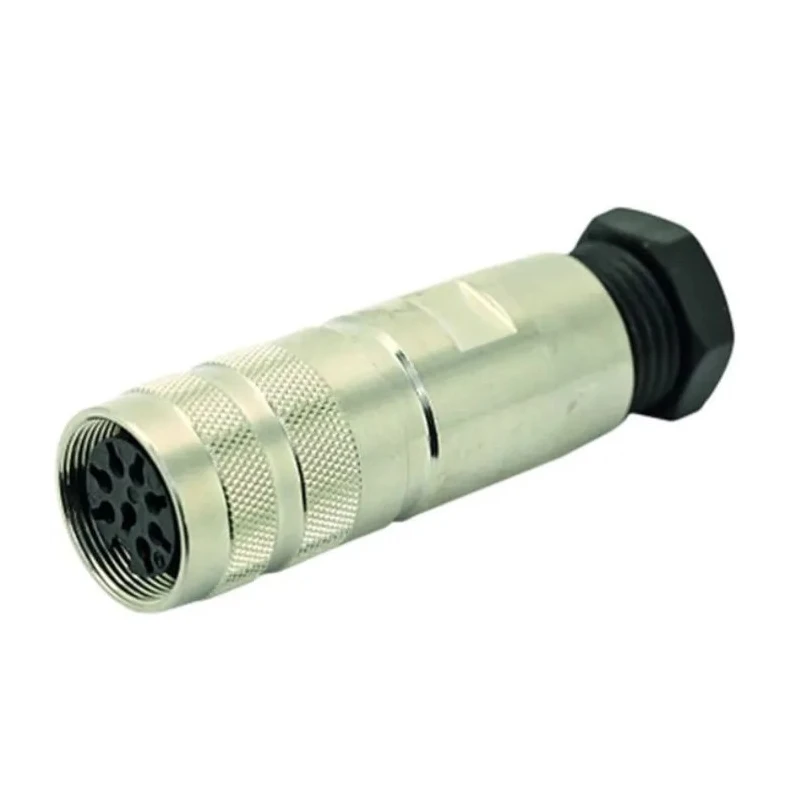 Amphenol Industrial C091 6 Pole Straight M16 DIN Connector, 7 A, 300 V, IP67, Screw Coupling, Cable C09111D0060012