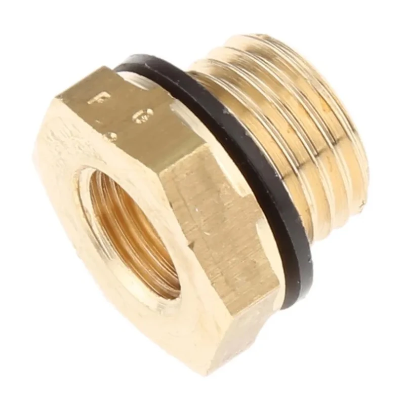 Legris Pneumatic Fitting Brass Pipe Fitting Straight Threaded Reducer Male G 1/4 in to Female G 1/8 in 0168 13 10