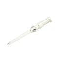 Amphenol Industrial Heavy Duty Power Connector Male Contact 1.6 mm Silver Plated Brass Crimp Termination 8A VN01 
