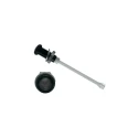 Bivar Panel 1-Way Vertical Rigid LED Light Pipe Smoked Black 6 mm RHD-1160-F6PS67PR