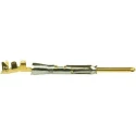 Souriau Sunbank by Eaton Male Crimp Circular Connector Contact, Contact Size 20 AWG, Wire Size 24AWG, 26 AWG SM24WL3S26