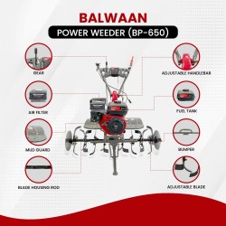 Balwaan 7 HP Agricultural Power Weeder, BP-650