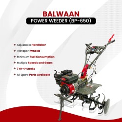 Balwaan 7 HP Agricultural Power Weeder, BP-650