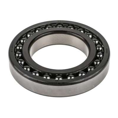 SKF Self-Aligning Ball Bearing 80 mm ID 140 mm OD 26 mm Race Width Sheet Metal Cage Steel Balls Open End 2 Rows C3 1216/C3