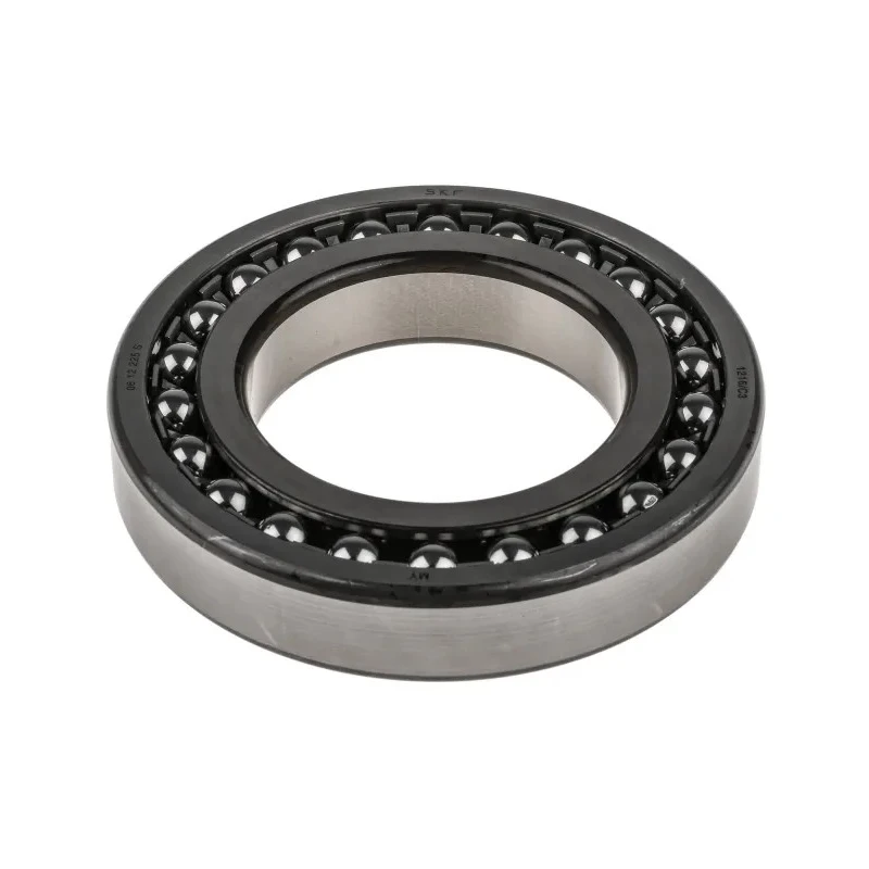 SKF Self-Aligning Ball Bearing 80 mm ID 140 mm OD 26 mm Race Width Sheet Metal Cage Steel Balls Open End 2 Rows C3 1216/C3