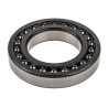 SKF Self-Aligning Ball Bearing 80 mm ID 140 mm OD 26 mm Race Width Sheet Metal Cage Steel Balls Open End 2 Rows C3 1216/C3