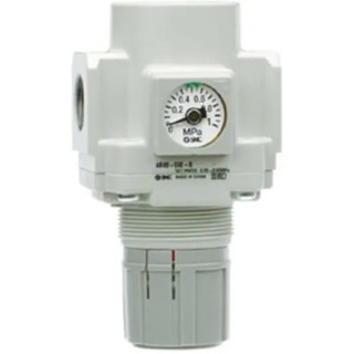 SMC Pneumatic Regulator 1/8 in Outlet Size 0.5 bar Minimum Operating Pressure AR20K