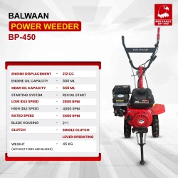 Balwaan Red Eagle Power Weeder, BP-450