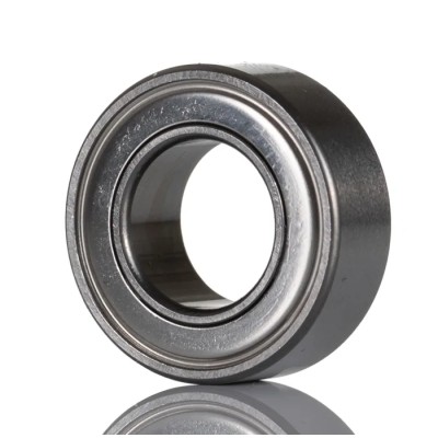 SKF Single Row Deep Groove Ball Bearing 10 mm ID, 19 mm OD, 7 mm Race Width, Shielded, Sheet Metal Cage 63800-2Z