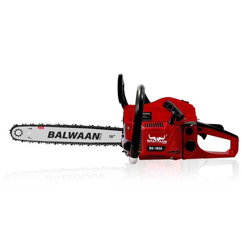 Balwaan BS-180E Eco 58cc 18 Inches Chainsaw