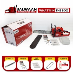 Balwaan BS-180E Eco 58cc 18 Inches Chainsaw